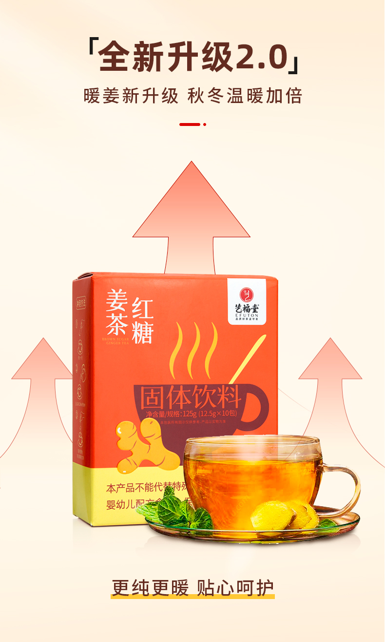 藝福堂紅糖姜茶125g(圖3)